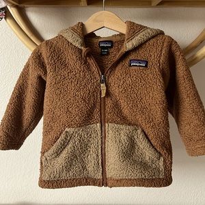 Patagonia Baby Furry Friends Fleece Hoody, 12-18 months